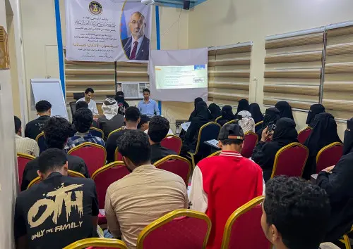 منسقية الانتقالي في كلية الطب بجامعة حضرموت تنظم أ...