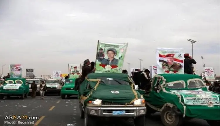 جماعة الحوثي تعلن عن تشييع جثامين 23 من عناصرها بي...