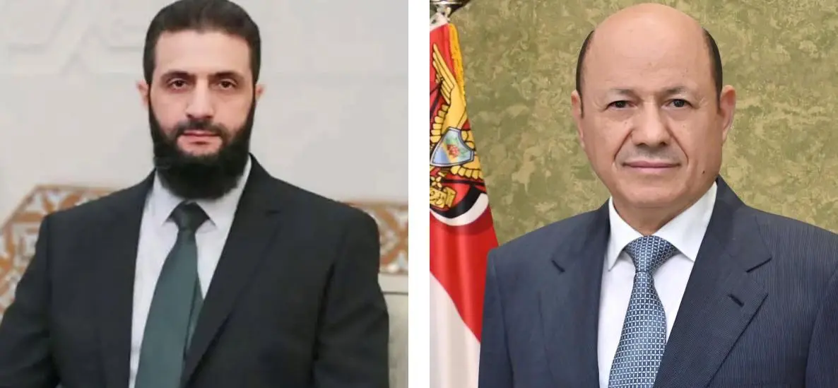 رئيس مجلس القيادة يتلقى برقية تهنئة من الرئيس السو...