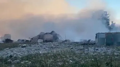 روسيا.. قتلى وجرحى في حريق بمصنع للألعاب النارية ف...