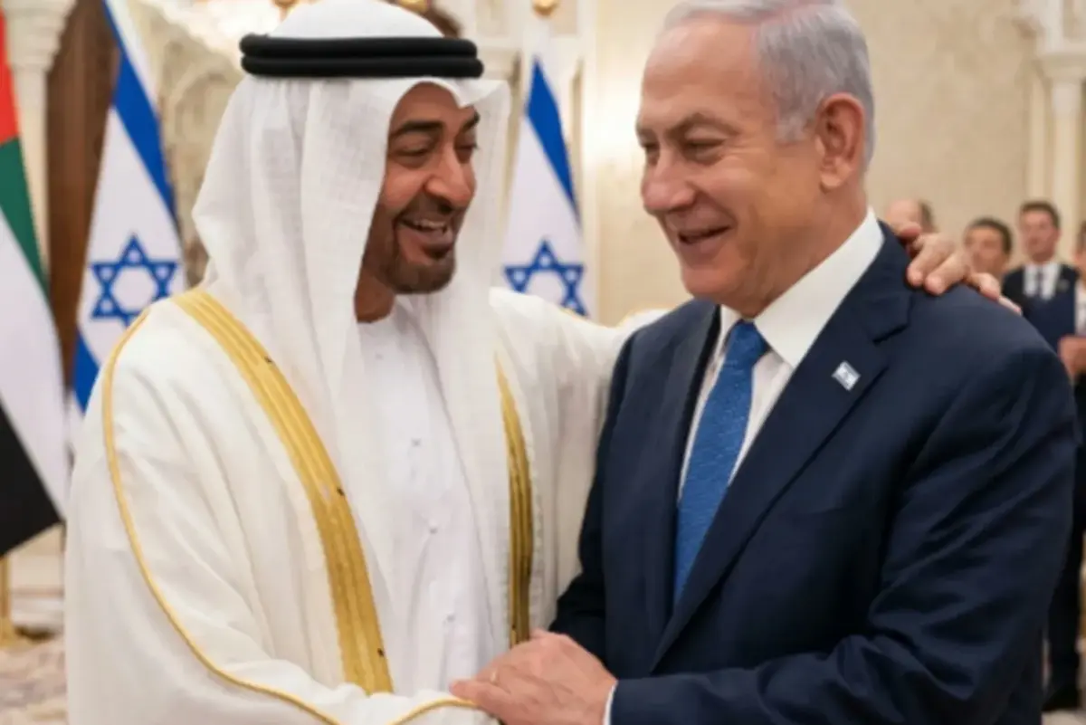 رئيس دولة الإمارات يستقبل رئيس الوزراء الإسرائيلي ويبحث معه العلاقات الثنائية