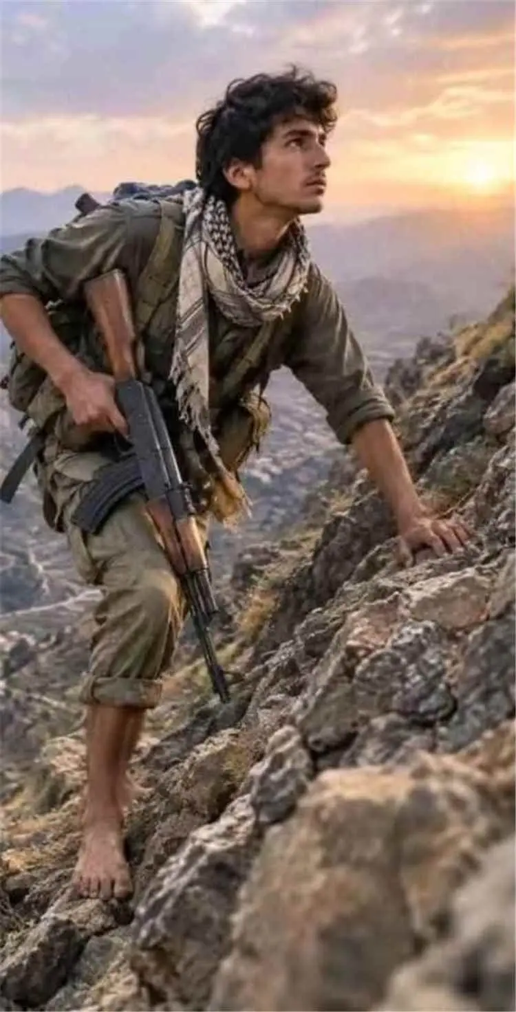 حفاة الأقدام .. صقور الصبيحة يصنعون المجد في جبال...