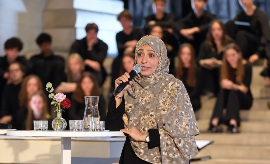 توكل كرمان تفتح ملف اليمن في السويد: «الثورة المضا...