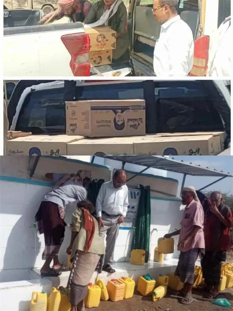 مدير عام طورالباحة يفتتح بئراً في عراعرة ويقدم دعماً لجبهتي حيفان وعيريم