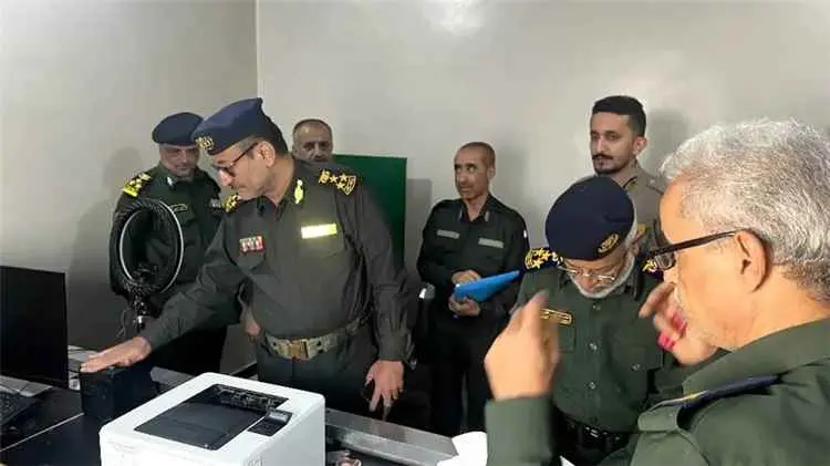 اللجنة الميدانية لرئاسة مصلحة الأحوال المدنية تتفقد مركز الأحوال المدنية بالحبيلين – ردفان