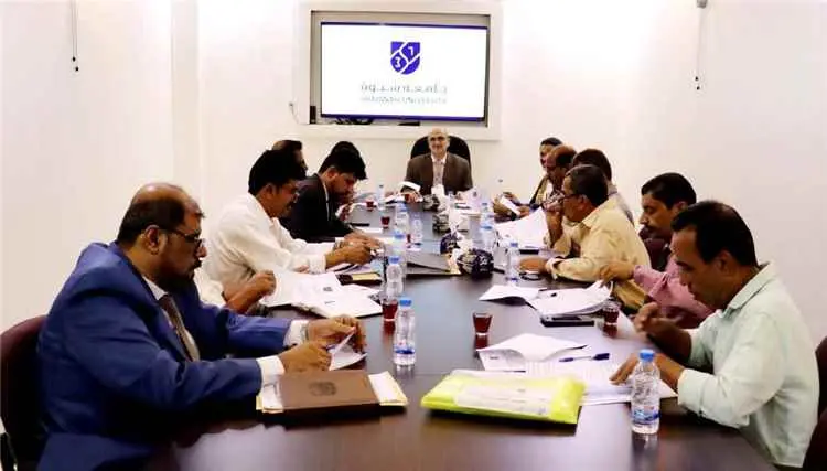 اقرار اللائحة التنظيمية الداخلية لمركز جامعة شبوة للبحوث والدراسات