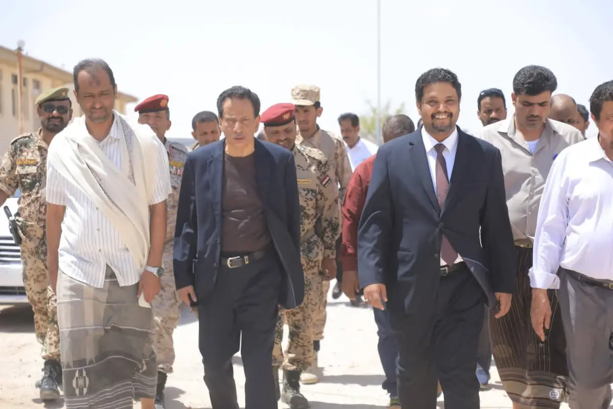 وزير التعليم الفني ومحافظ المهرة يتففدان المعهد ال...