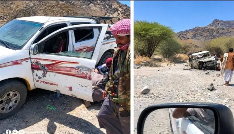 لغم حوثي يحول طريق مدني إلى مصيدة موت بين البيضاء...