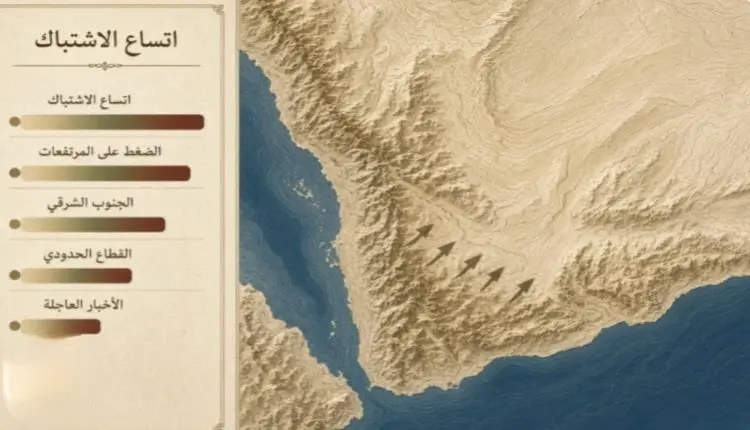 قراءة ميدانية لمسرح العمليات على محاور تعز وحدودها...