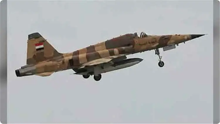 الطيران الحربي ينفذ 15 غارة جوية على مواقع وتعزيزا...