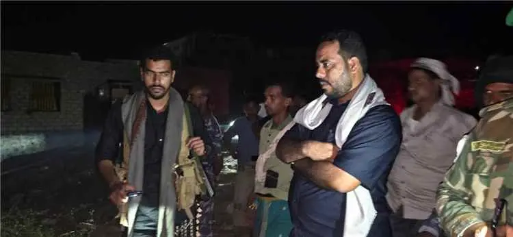 مدير عام الريدة وقصيعر يتفقد حريق منطقة “معبر” ويو...