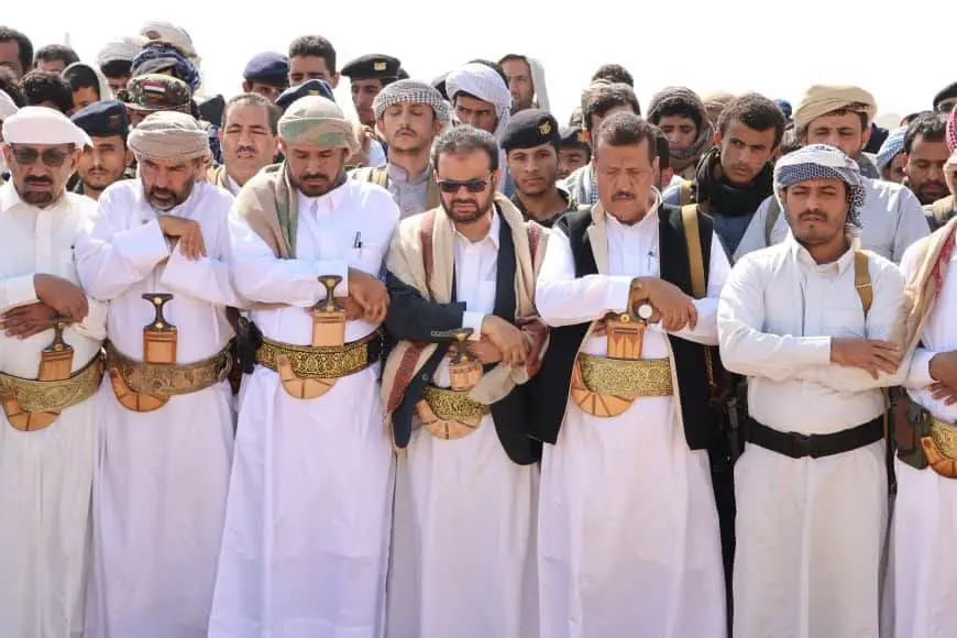 تشييع مهيب لنجل وكيل محافظة مأرب الشهيد مرسل ناصر...