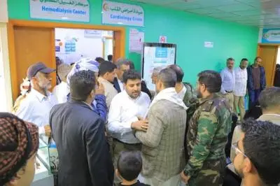 بدء الاسبوع الخيري لمركز القلب بمستشفى اليمن السعيد