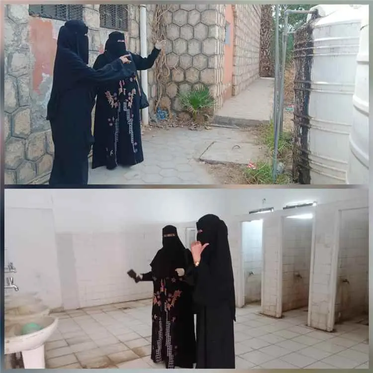 مبادرة شبابية لتأهيل مرافق صحية بمدرسة فاطمة الزهراء للتعليم الأساسي