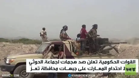 احتدام المعارك في جبهات تعز