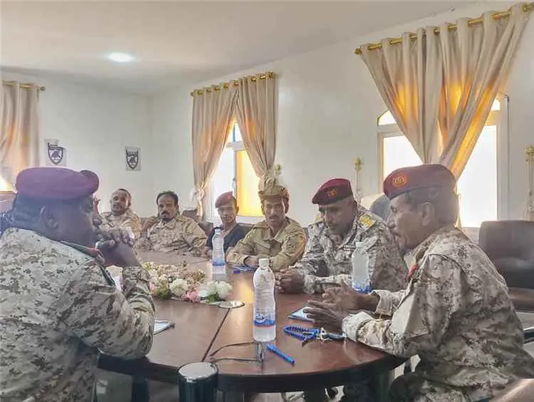 القيادة العامة لقوات حماية حضرموت تعقد اجتماعًا اس...