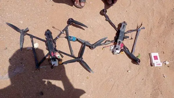 إسقاط أربع مسيرات حوثية شرق الجوف