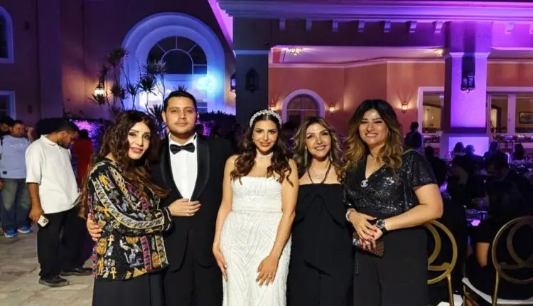 مدحت شلبي وسحر نوح يحتفلان بزفاف نجلها محمد موسى ب...