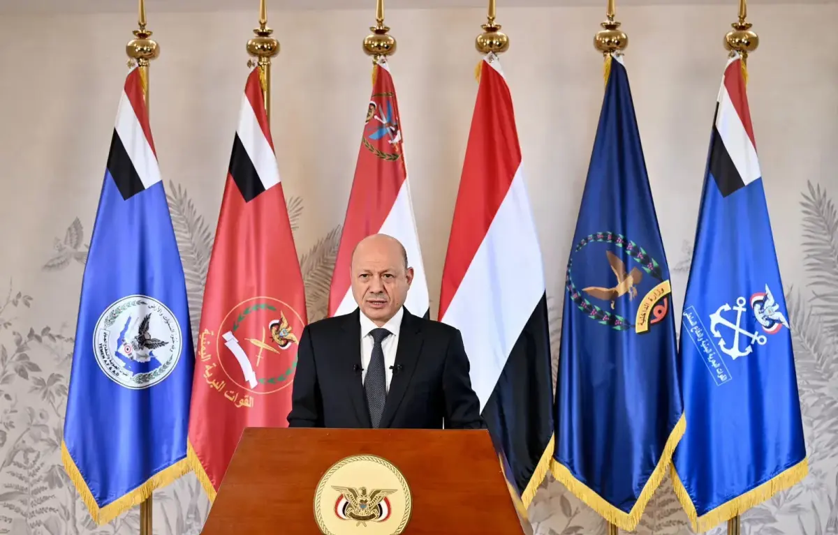 الرئيس العليمي يعلن بدء الحرب الشاملة ضد ميليشيا ا...