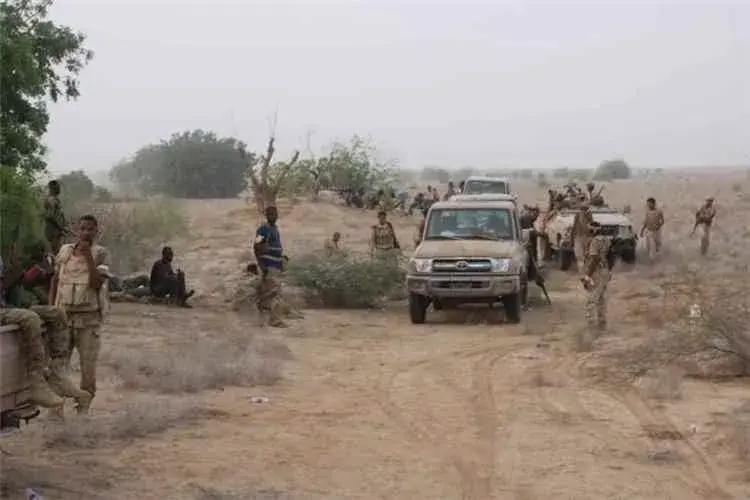 هجوم واسع للقوات المسلحة على مواقع الحوثيين في حرض