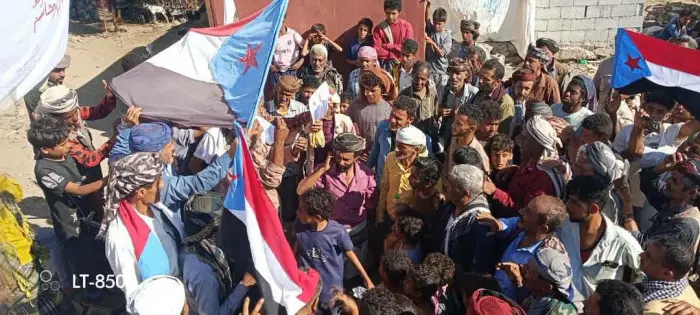 مسيرة في سباح يافع رفضاً للمجالس التنسيقية وتأكيداً على وحدة الصف