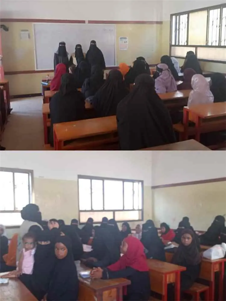 عدن.. توعية في مركز المصموم حول النظافة العامة وال...