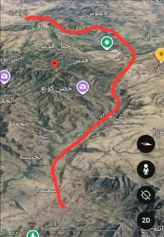معارك عنيفة في قدس تعز حول جبل مطران والحوثيون يسع...