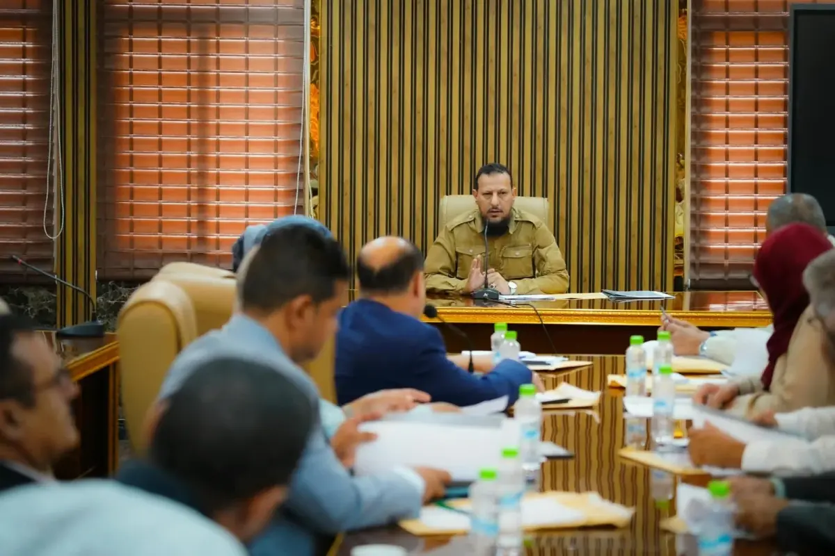 برئاسة المحافظ شيخ..  المكتب التنفيذي بالعاصمة عدن...