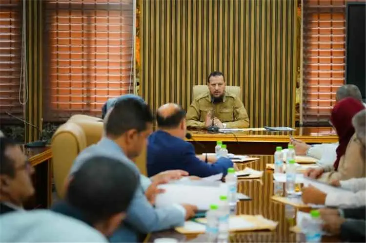 برئاسة المحافظ شيخ..المكتب التنفيذي بالعاصمة عدن ي...