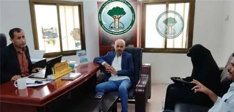لقاء تنسيقي بين مكتب وزارة الخارجية وفرع الهيئة ال...