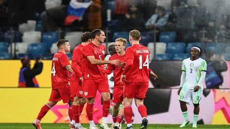 روسيا تتعادل مع نيجيريا وديا (فيديو)