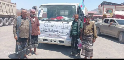 انتقالي حبيل جبر يسير قافلة إغاثية لدعم القوات المسلحة الجنوبية في جبهتي كرش والمسيمير