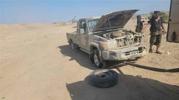 قوات العمالقة الجنوبية تستولي على آليات عسكرية للح...