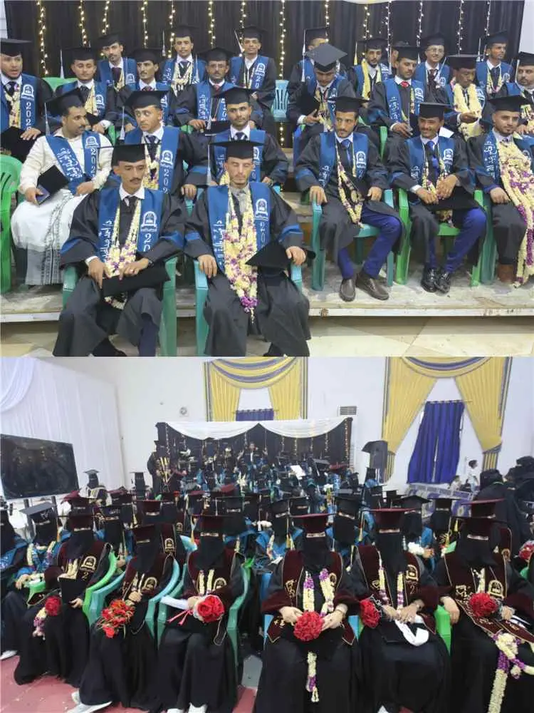 تخرج 126 طبيبا وطبيبة من الكلية التطبيقية بفرع جامعة العلوم والتكنولوجيا بمأرب