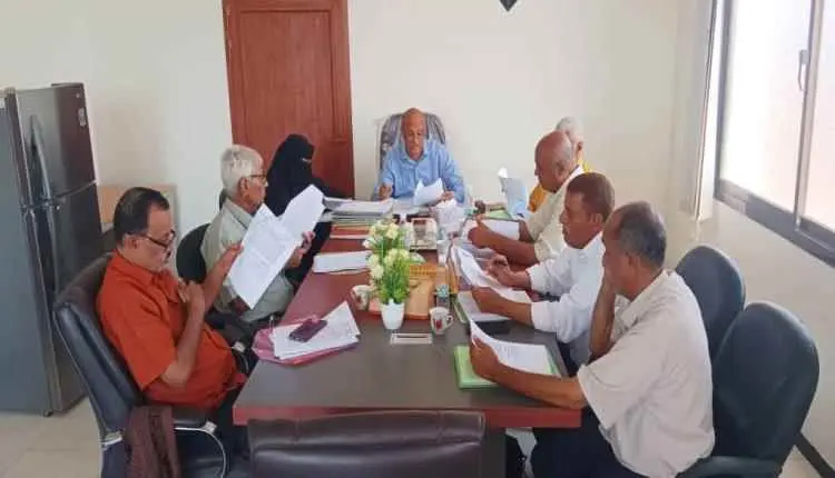 المجلس الأكاديمي بجامعة لحج يعقد دورته الثالثة ويب...