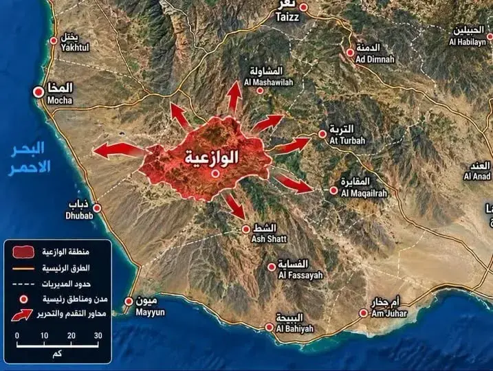 الصبيحة تحت النار.. الحوثيون يكثفون هجماتهم الصاروخية من الزعازع باتجاه طور الباحة