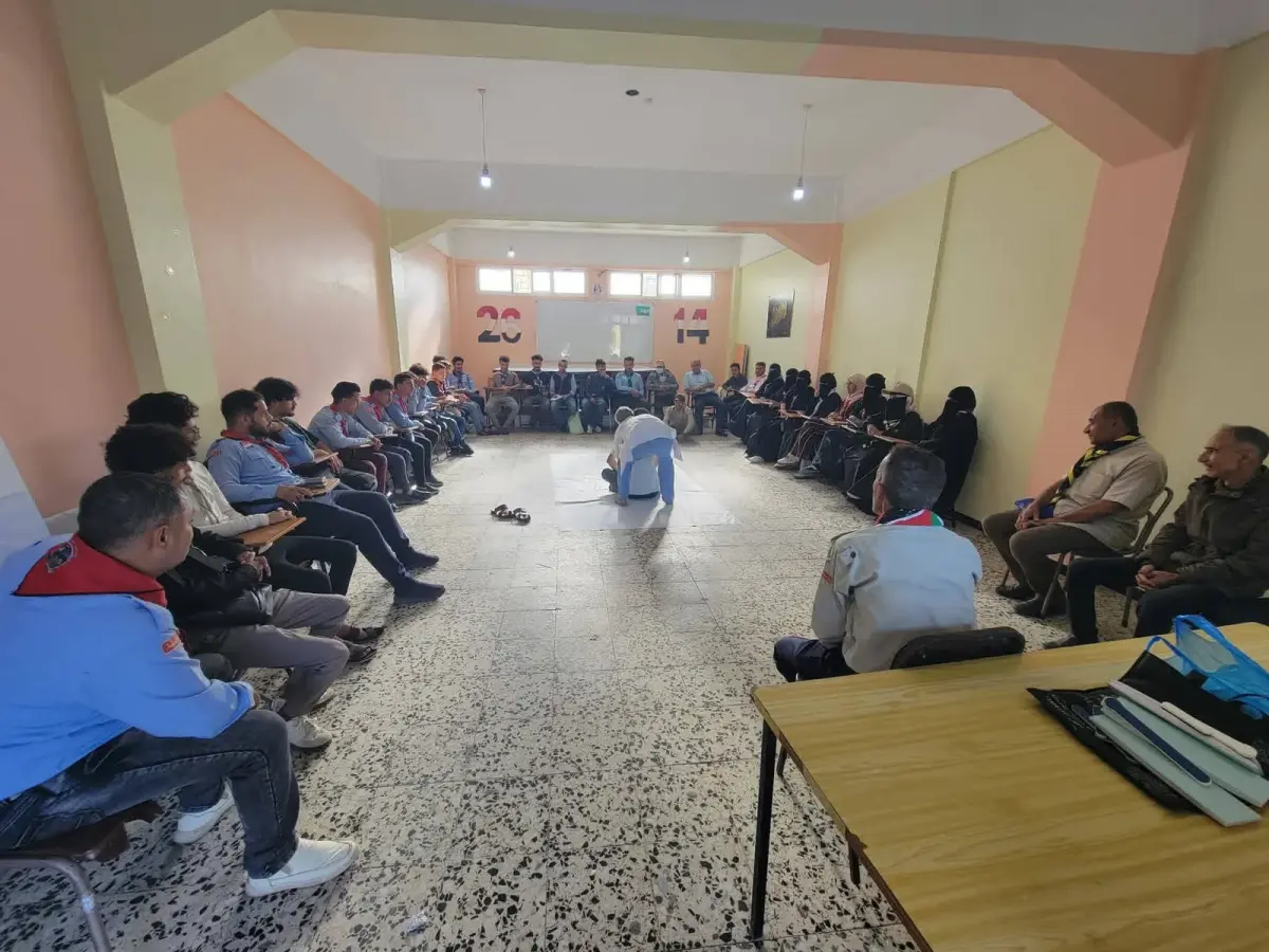 مدير مكتب الشباب والرياضة يؤكد أهمية تأهيل الكشافة والشباب للإسهام في الاستجابة الإنسانية بتعز