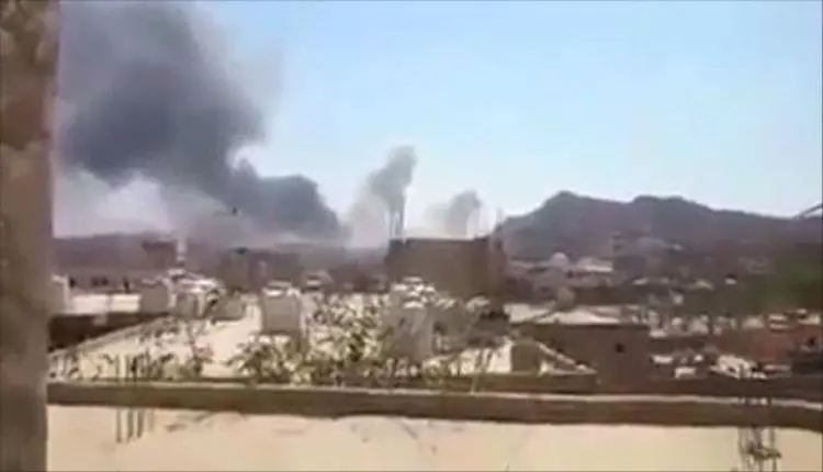 استشهاد مواطن وتضرر منازل بقصف قرية المشاريح