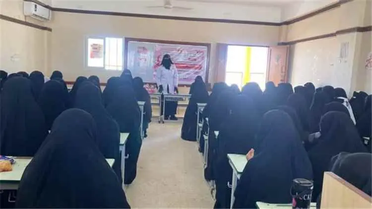 تنمية المرأة بحصوين تنفذ حملة توعوية حول سرطان الث...