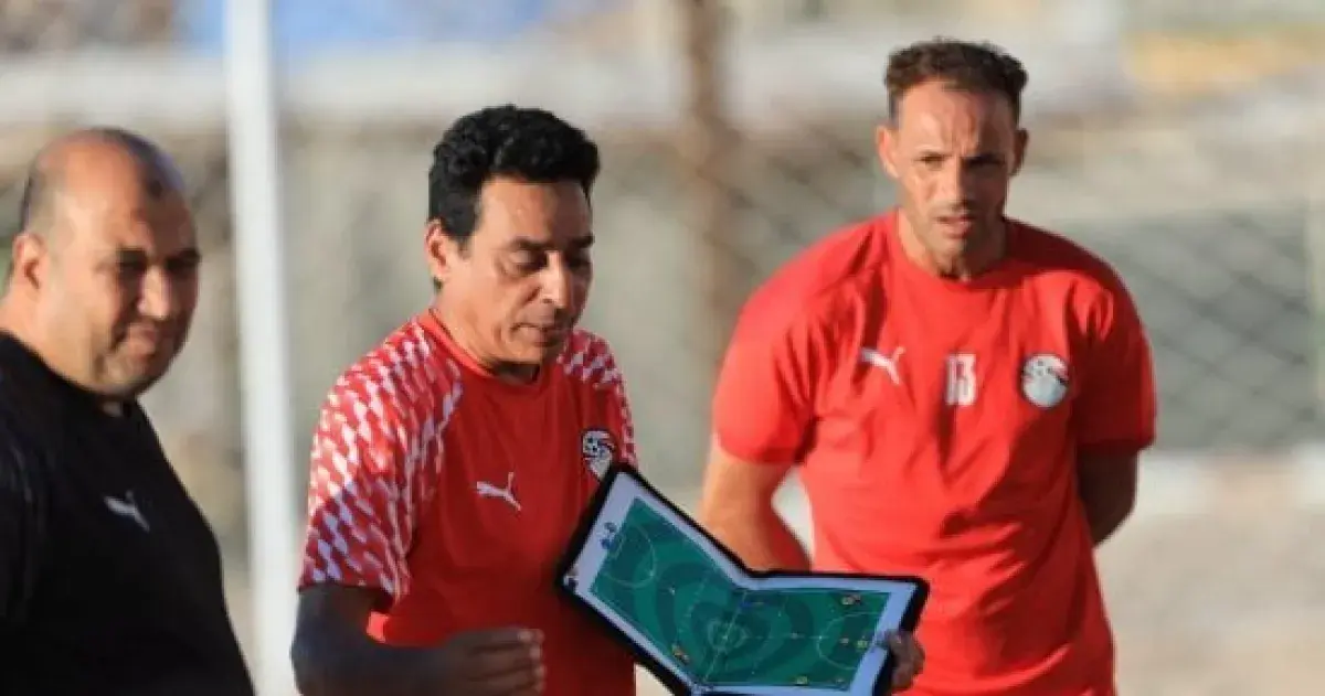 منتخب الكرة الشاطئية يستعد لمواجهة أنجولا في تصفيا...
