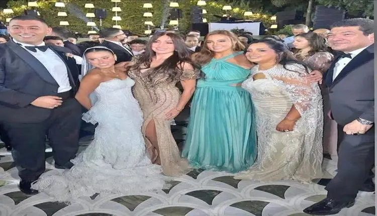 زفاف ابنة المخرجة شيرين عادل وسط حضور كثيف لنجوم ا...