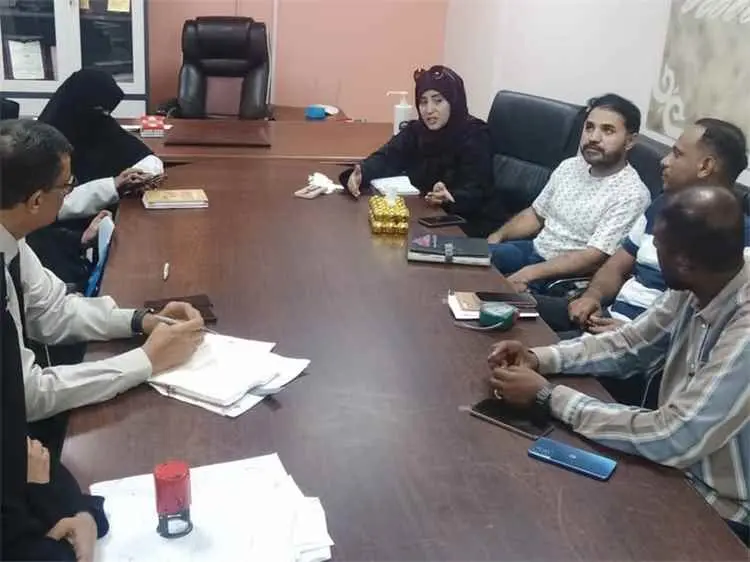 مدير عام صحة لحج يلتقي منظمة أطباء بلا حدود البلجي...