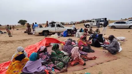 السودان.. منطقة طويلة تستقبل موجة نزوح جديدة وسط ن...