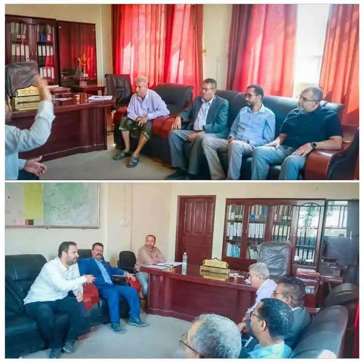 وكيل أول محافظة الضالع يبحث مع وفد "الصليب الأحمر" تعزيز الاستجابة الإنسانية وتوسيع نطاق التدخلات الإغاثية