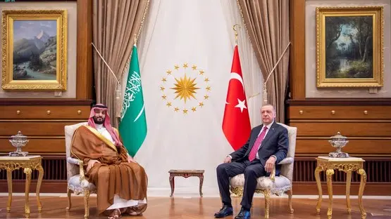 أردوغان يهاتف ولي العهد السعودي ويدين الاعتداء الح...