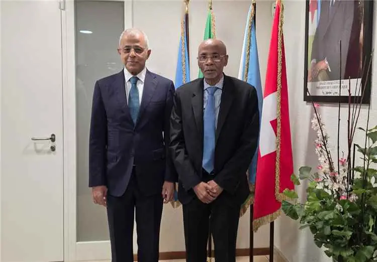 نائب وزير الخارجية يبحث مع وزير الداخلية الجيبوتي تعزيز التعاون في ملفات الهجرة واللجوء