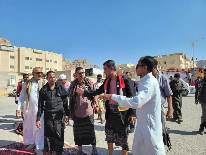 التميمي يتفقد الاستعدادات النهائية بساحة مليونية ا...