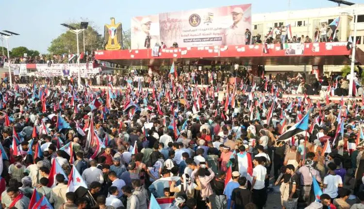 العاصمة عدن تشهد حشدًا جماهيريًا كبيرًا في «مليوني...