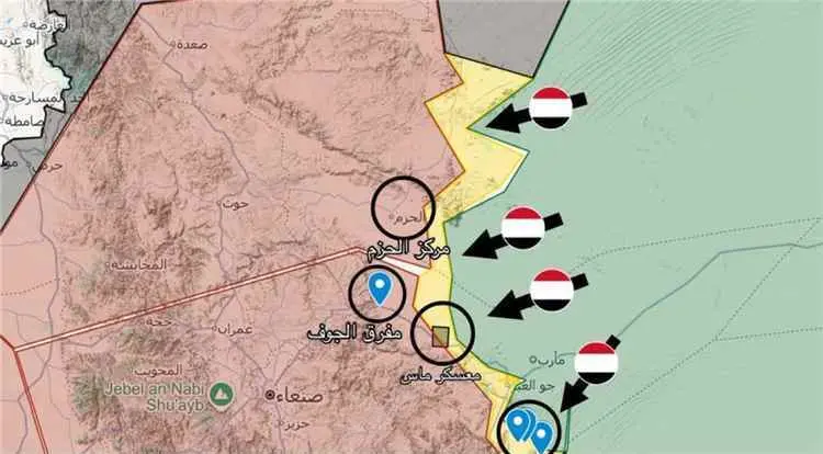 معركة شرق صنعاء.. أربعة مواقع قد تحدد مسار المواجهات المقبلة