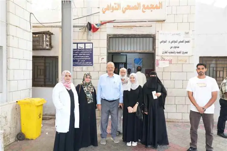 فريق المشاركة المجتمعية بوزارة الصحة يستكمل النزولات التقييمية للمراكز الصحية في خمس مديريات بعدن